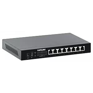 INTELLINET 561938 Switch Unmanaged 8 Porturi 2.5G PoE+ 100W INTELLINET 561938 Switch Unmanaged 8 Porturi 2.5G PoE+ 100W