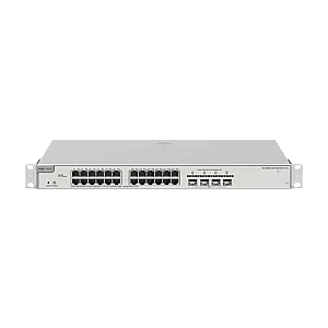 Switch L2+, 24 x RJ45 1G PoE, 4 x SFP+ 10G, Cloud Management - Ruijie RG-NBS3200-24GT4XS-P-V2 Switch L2+, 24 x RJ45 1G PoE, 4 x SFP+ 10G, Cloud Management - Ruijie RG-NBS3200-24GT4XS-P-V2