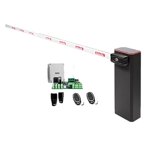 KIT complet bariera acces AUTO / 4 m, montaj universal ST/DR, lampa semnalizre - MOTORLINE TURBO-4+ZUM75HTSL-4-KIT KIT complet bariera acces AUTO / 4 m, montaj universal ST/DR, lampa semnalizre - MOTORLINE TURBO-4+ZUM75HTSL-4-KIT